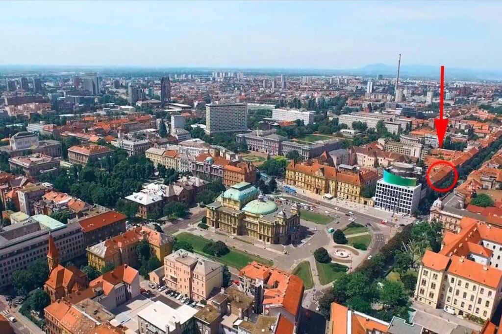 Central Zagreb Apartment Luaran gambar